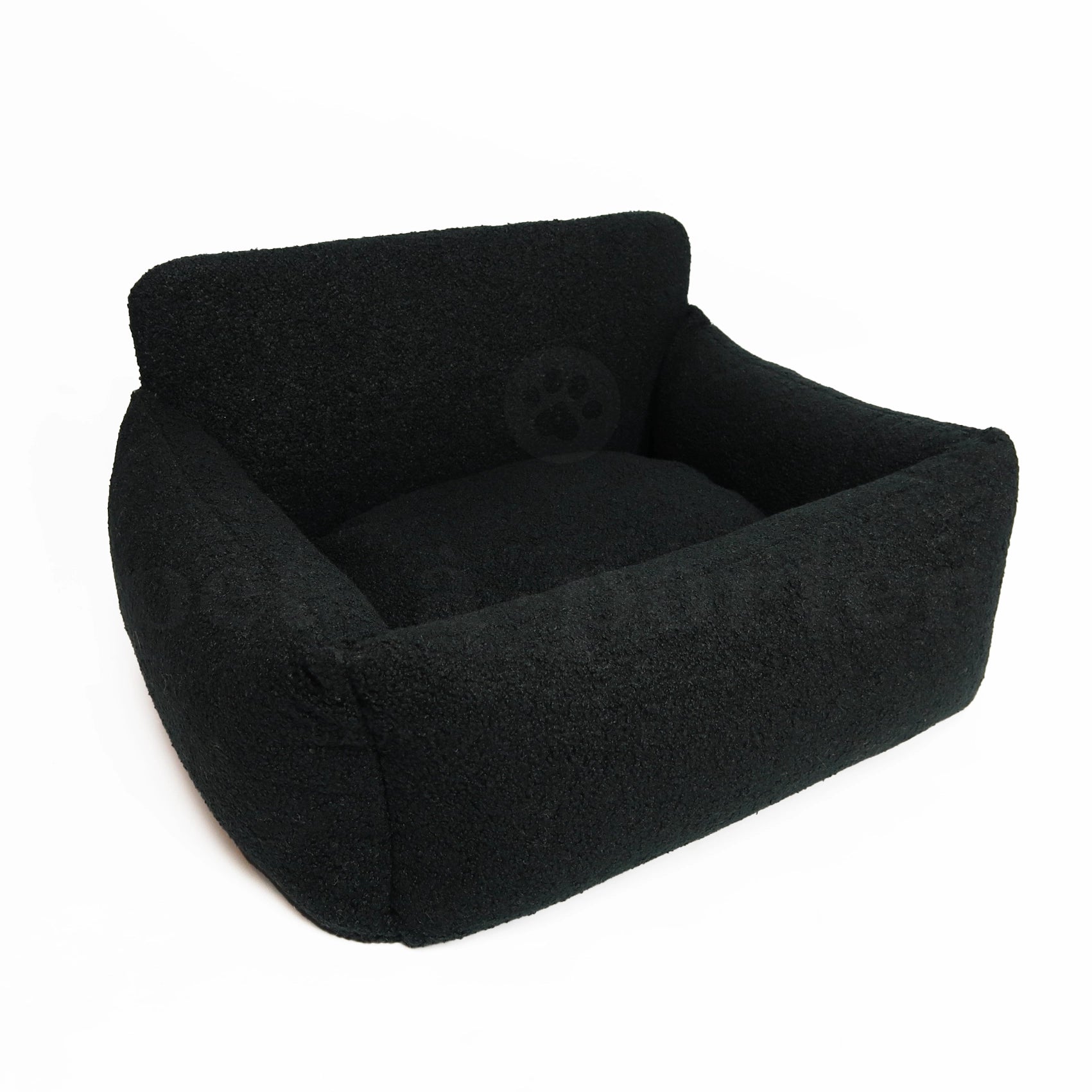 Car Seat - Black Teddy