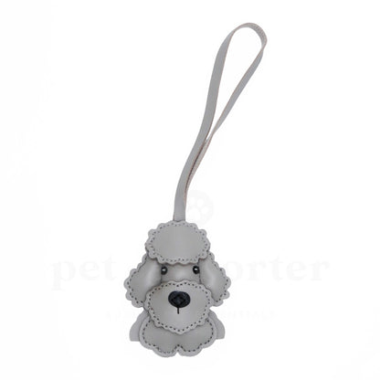 Poodle Charm - Grey