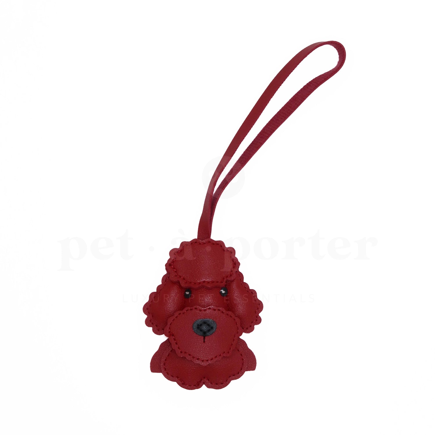 Poodle Charm - Red