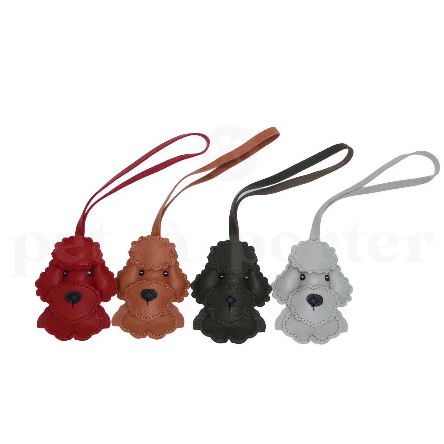 Poodle Charm - Red