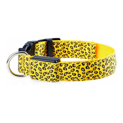 LED Dog Collar - Yellow