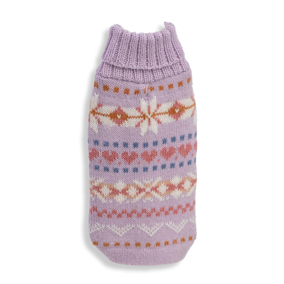 Lavender Sunrise Alpaca Sweater