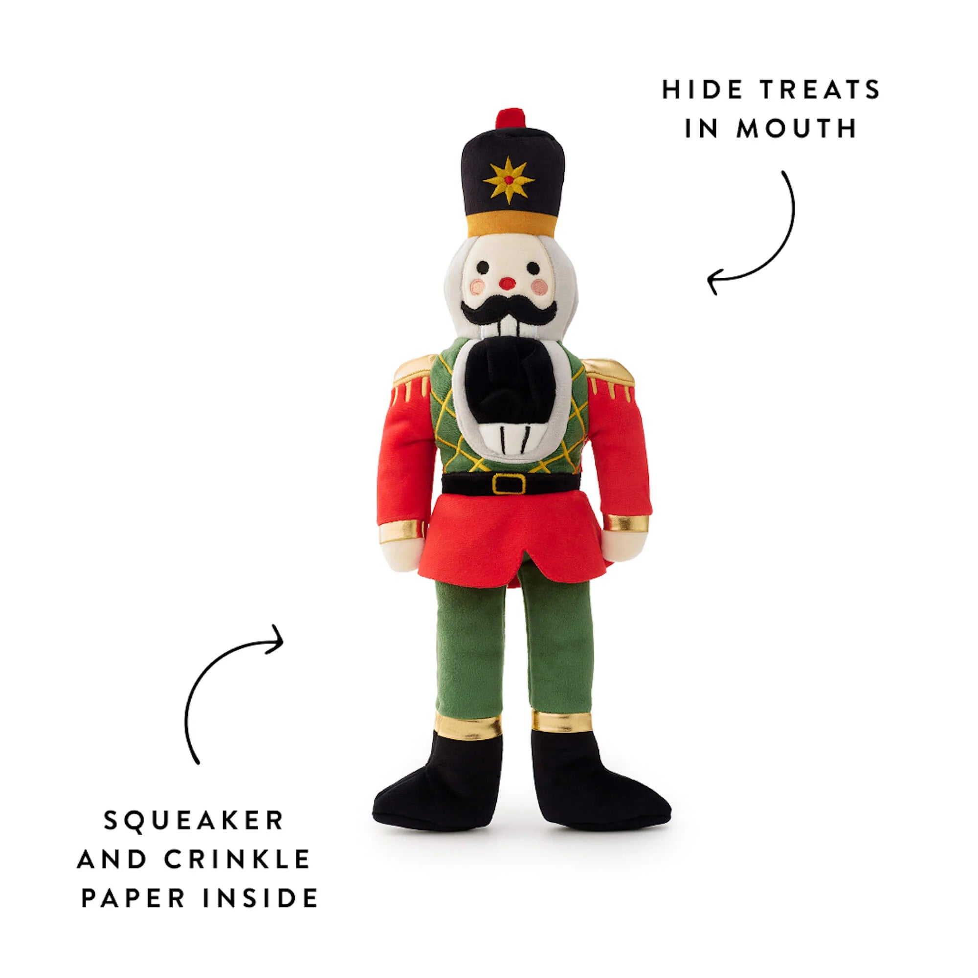 Nutcracker Interactive Snuffle Dog Toy