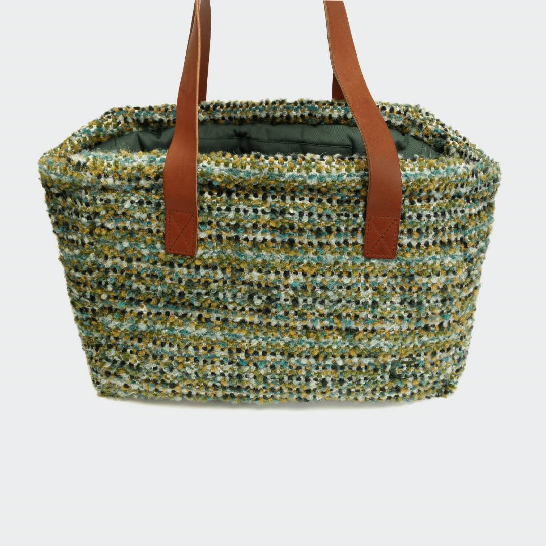 Cloud7 Dog Carrier Verona - Jacquard Green