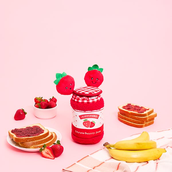 Bungee Burrow™ - Strawberry Jam Jar