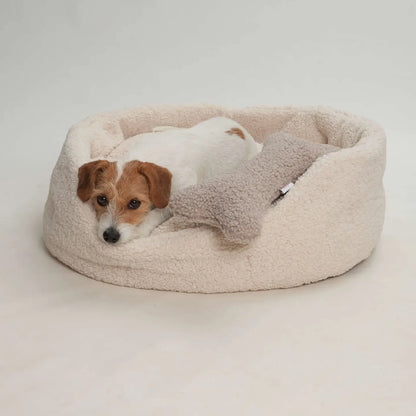Dog Basket Teddy | Cream