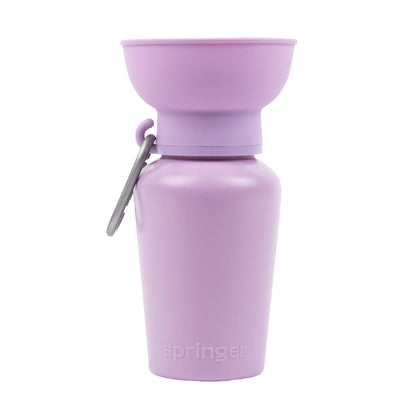 Bouteille de voyage Flip Dog - Lilas