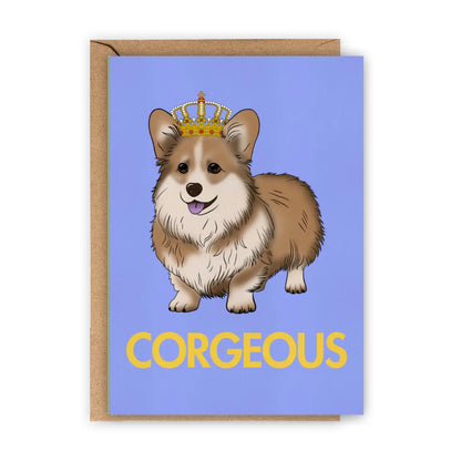 Corgeous Corgi Greeting Card