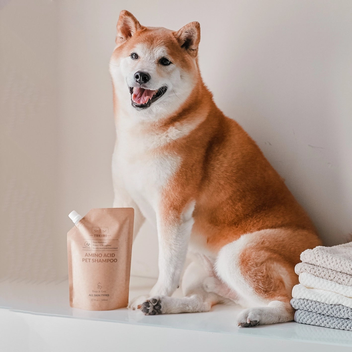 Shampooing pour animaux de compagnie aux acides aminés - pochette de recharge