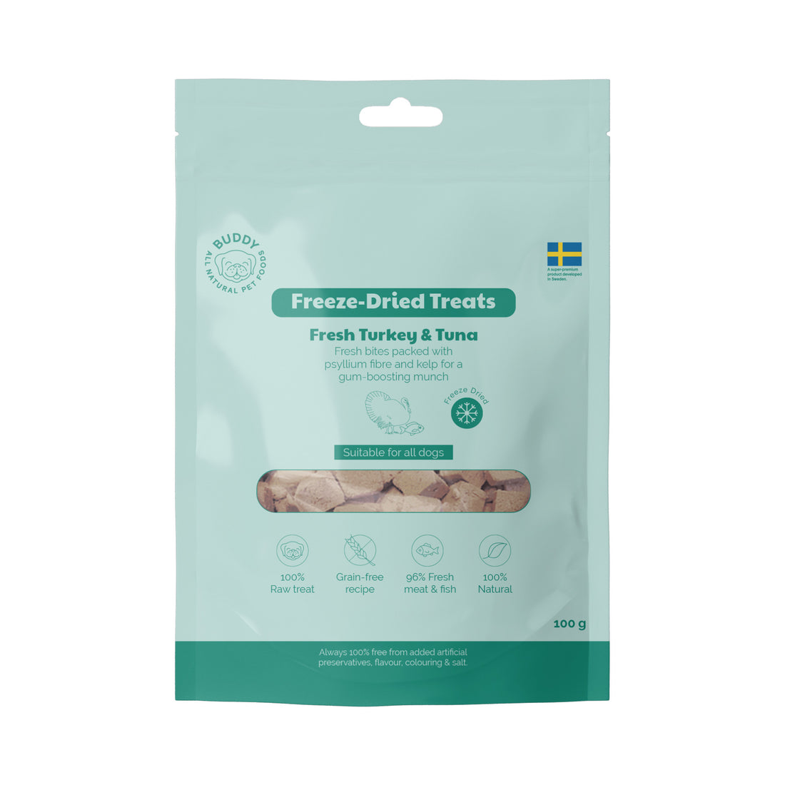 Freeze-Dried Treat | Raw Turkey & Tuna