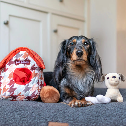 "Good Dogs Only" Dog Snuffle House