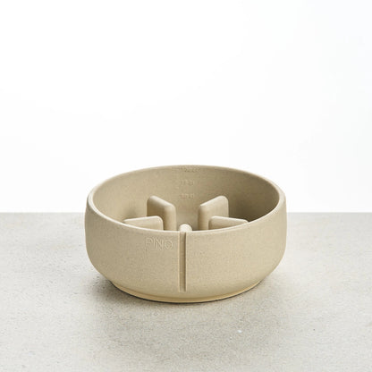 Slow Feeder Bowl - Owl Greige