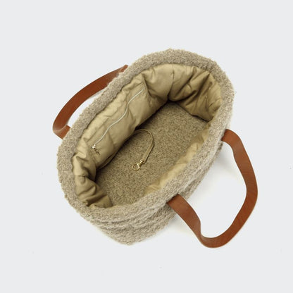 Cloud7 Dog Carrier Verona - Wool Beige