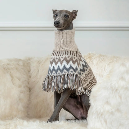 Woolly Winter Alpaca Poncho