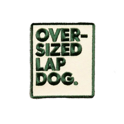 Oversized Lap Dog Badge