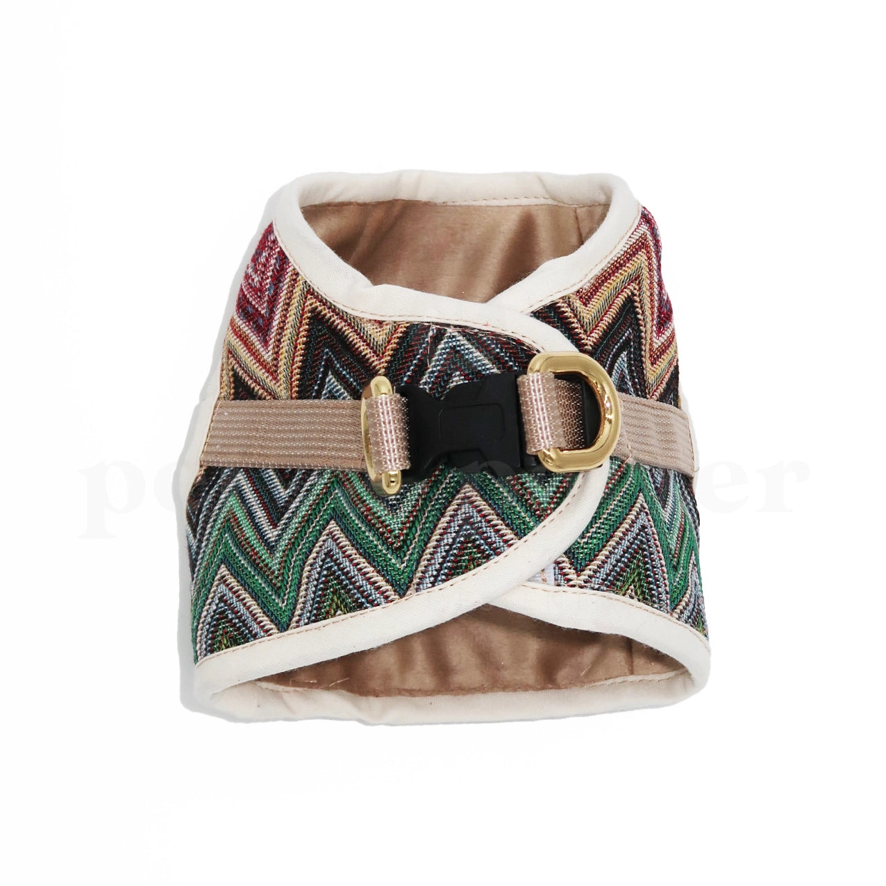 Dog Harness - Multicolor ZigZag