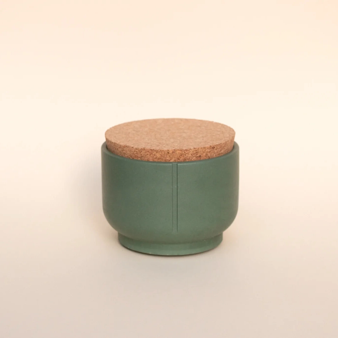 Petit pot à friandises - Vert canard