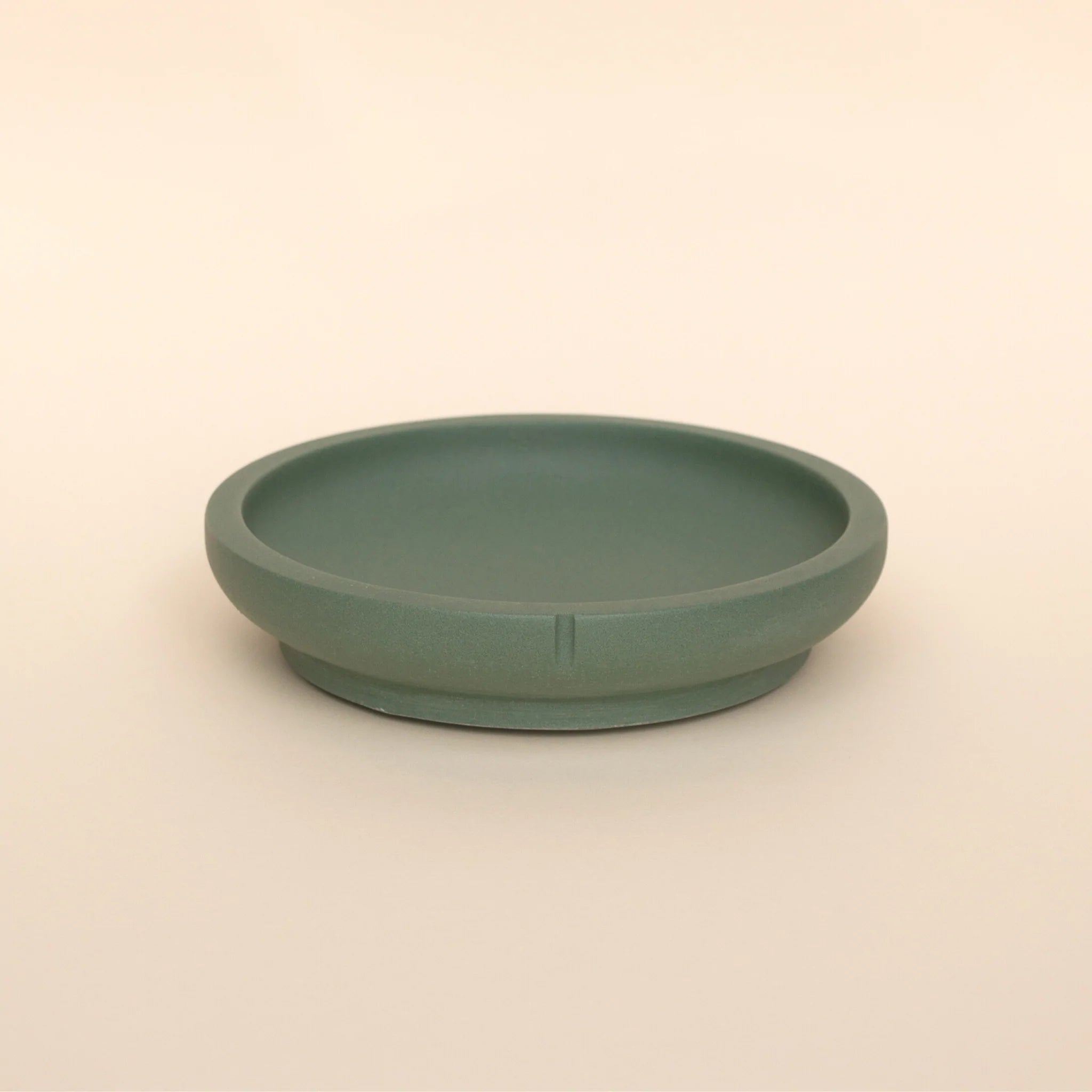 Classic Feeder Cat Bowl - Duck Green