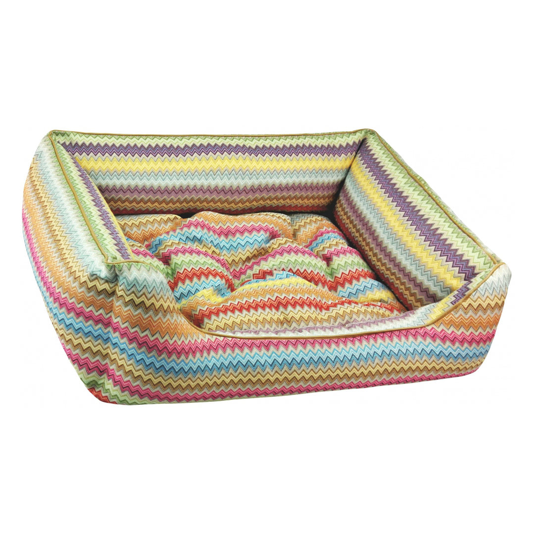 Lit pour chien Zig Zag No. 2 multicolore