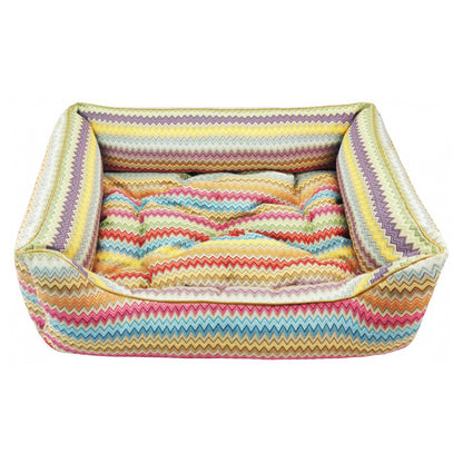 Lit pour chien Zig Zag No. 2 multicolore