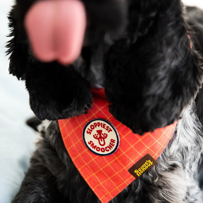 Badge de l'embrasseur le plus dévergondé