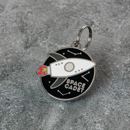 Space Cadet Dog Tag