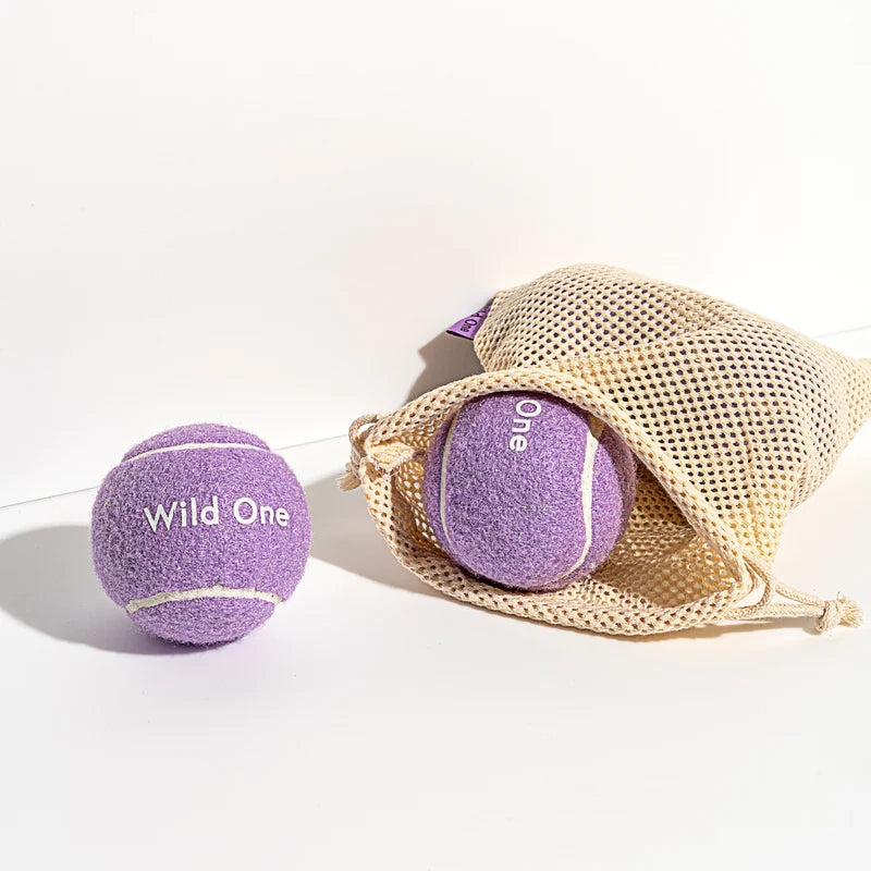 4 balles de tennis - Lilas