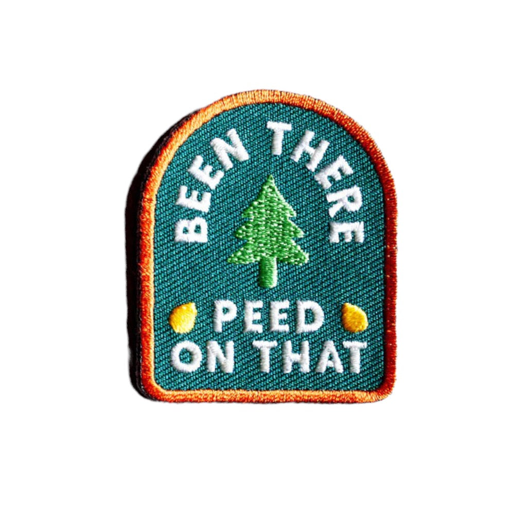 Le badge "Been There Peed on That