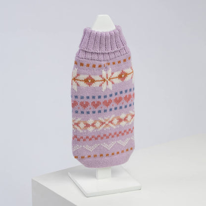 Lavender Sunrise Alpaca Sweater