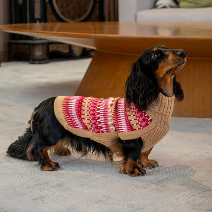 Ice Magic Cherry Alpaca Sweater