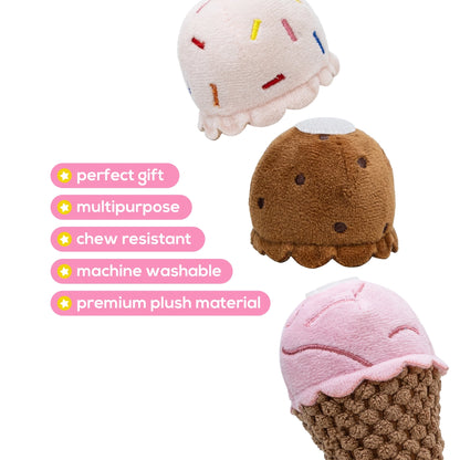 Ice Cream Interactive Dog Toy