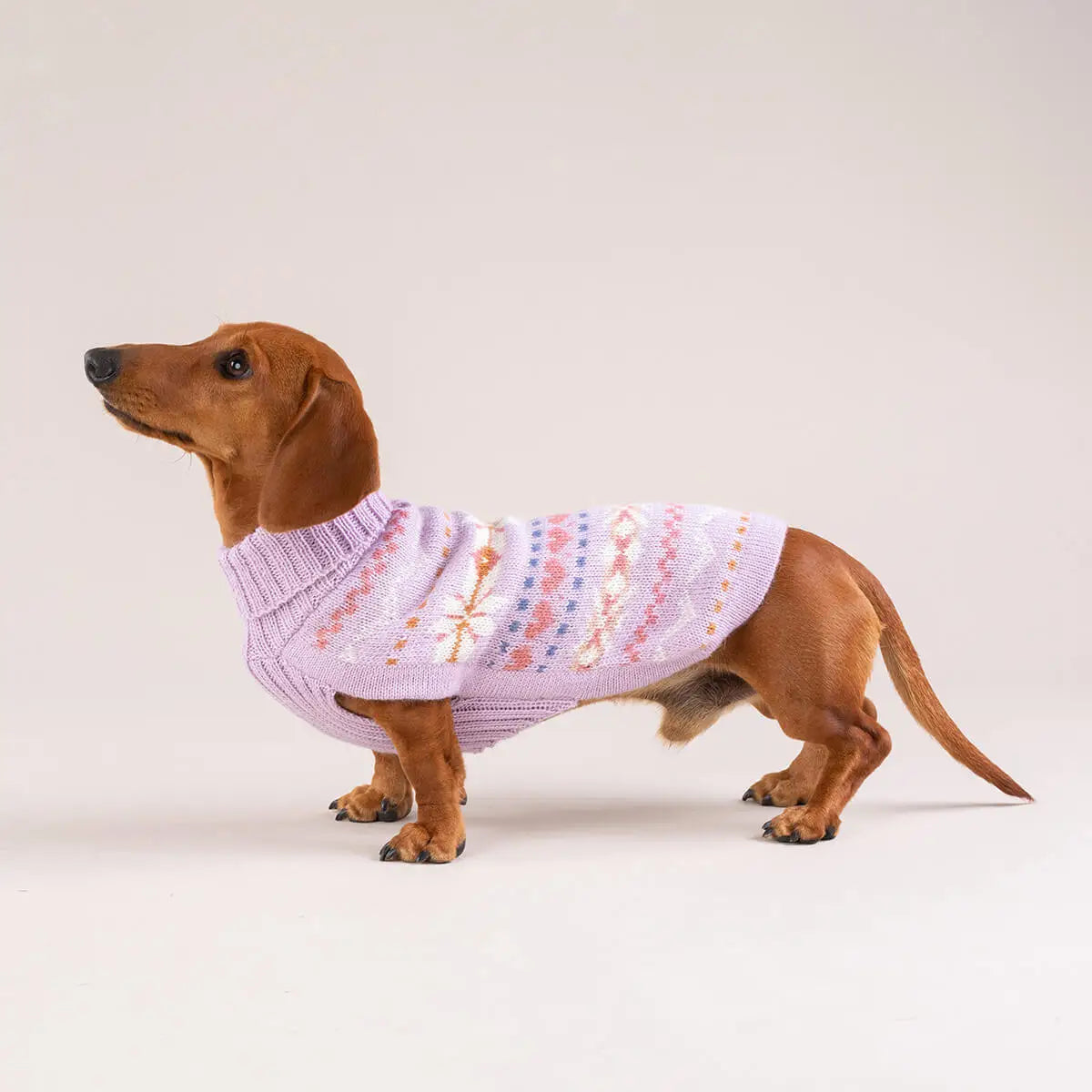Lavender Sunrise Alpaca Sweater