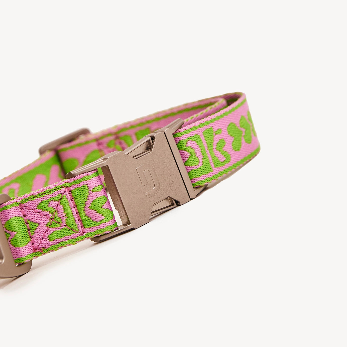 DL Halsband - Groen/Roze