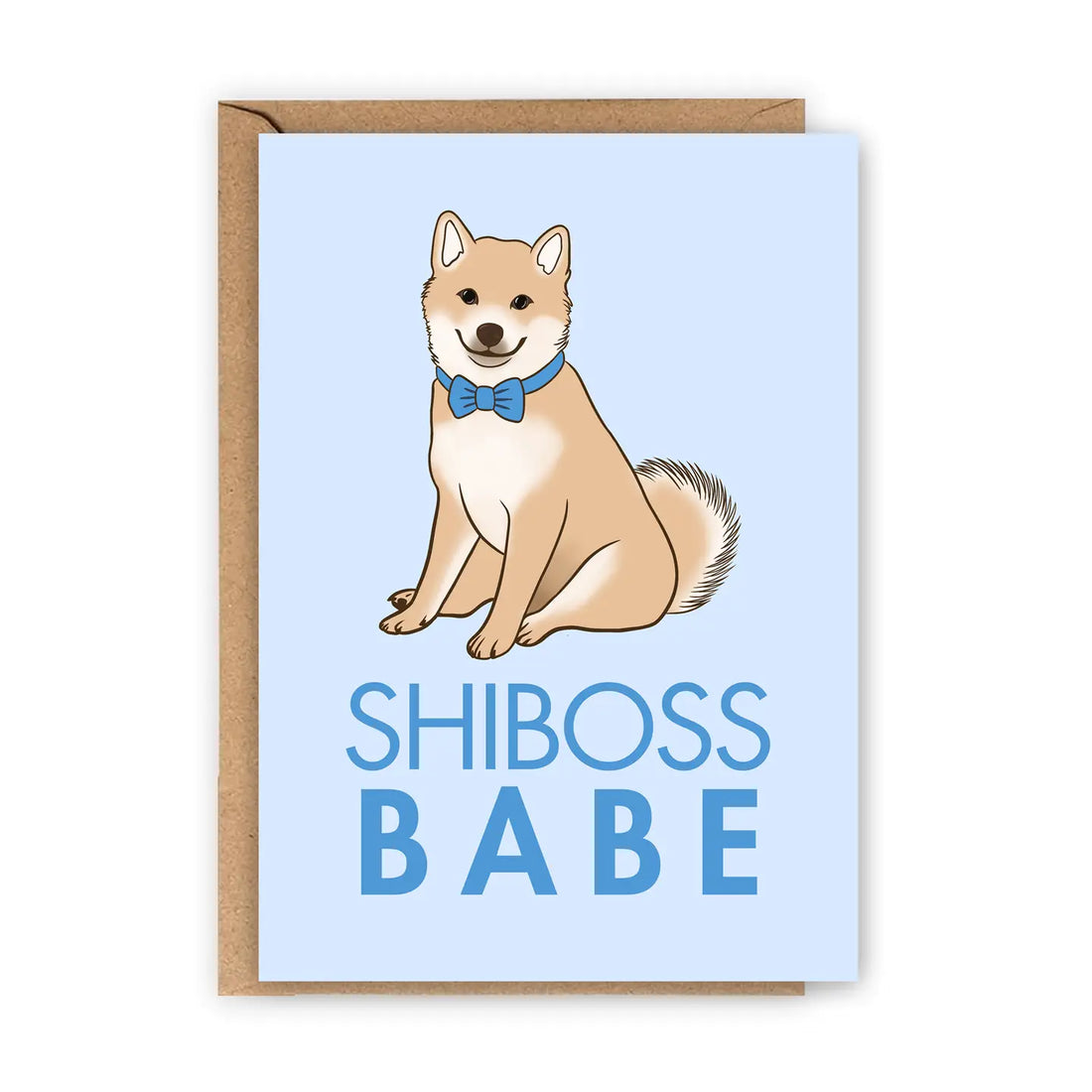 Shiboss Babe Greeting Card