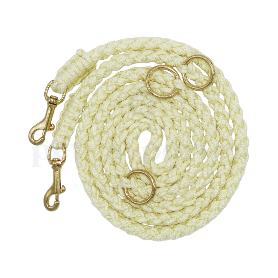 Adjustable Paracord Leash - Butter Yellow
