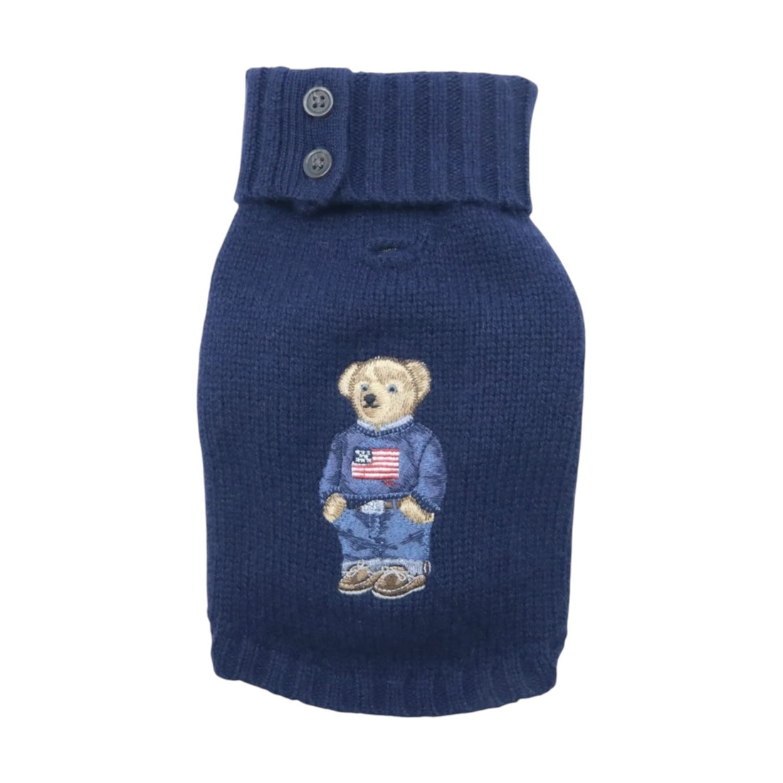 POLO RALPH LAUREN Wool Cashmere Bear Jumper | Hunter Navy