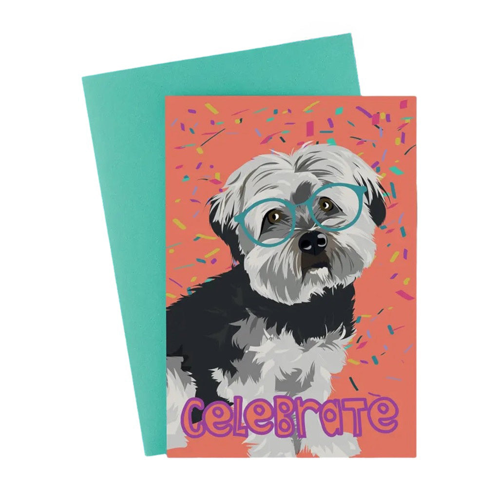 Celebrate with Jenkins the Havanese Card