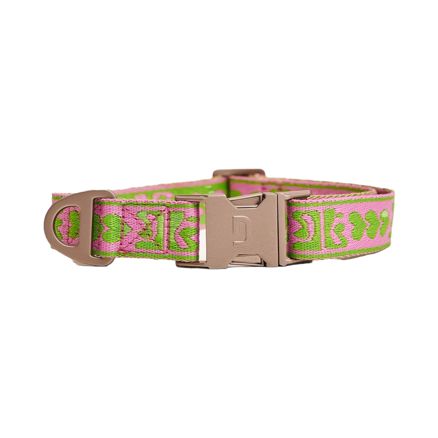 DL Halsband - Groen/Roze