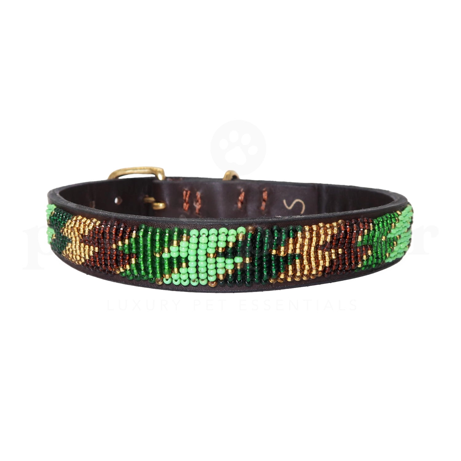 Beaded Dog Collar - Isla