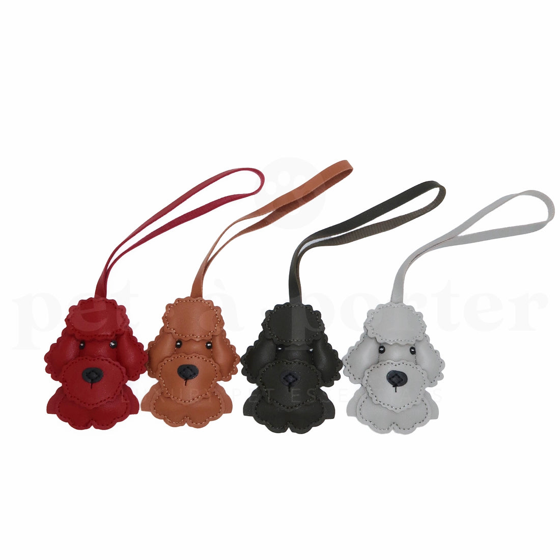 Poodle Charm - Red