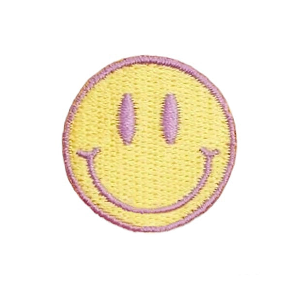 Mini smiley badge