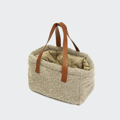 Cloud7 Dog Carrier Verona - Wool Beige