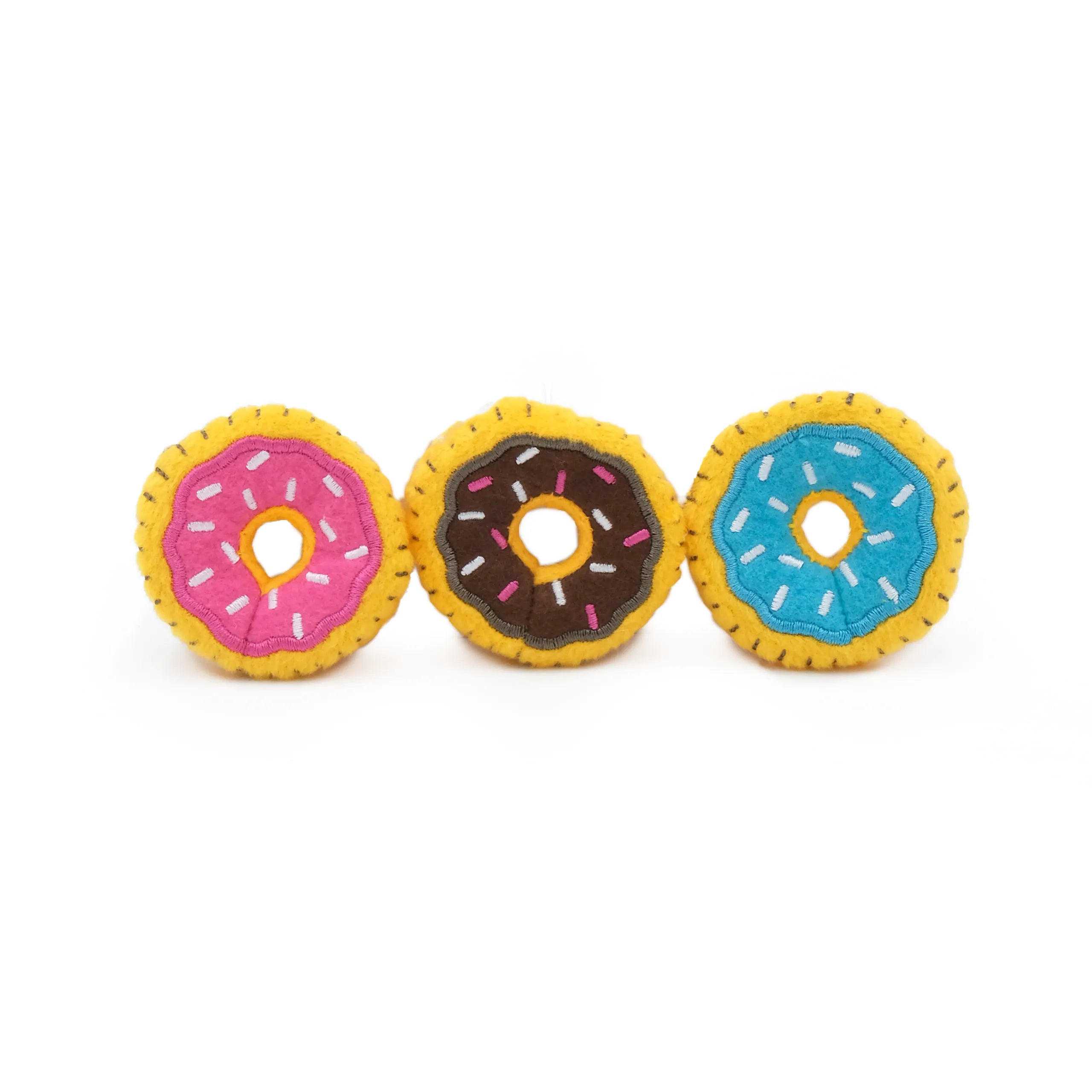 Mini 3-Pack Donutz ZippyClaws Cat Toy