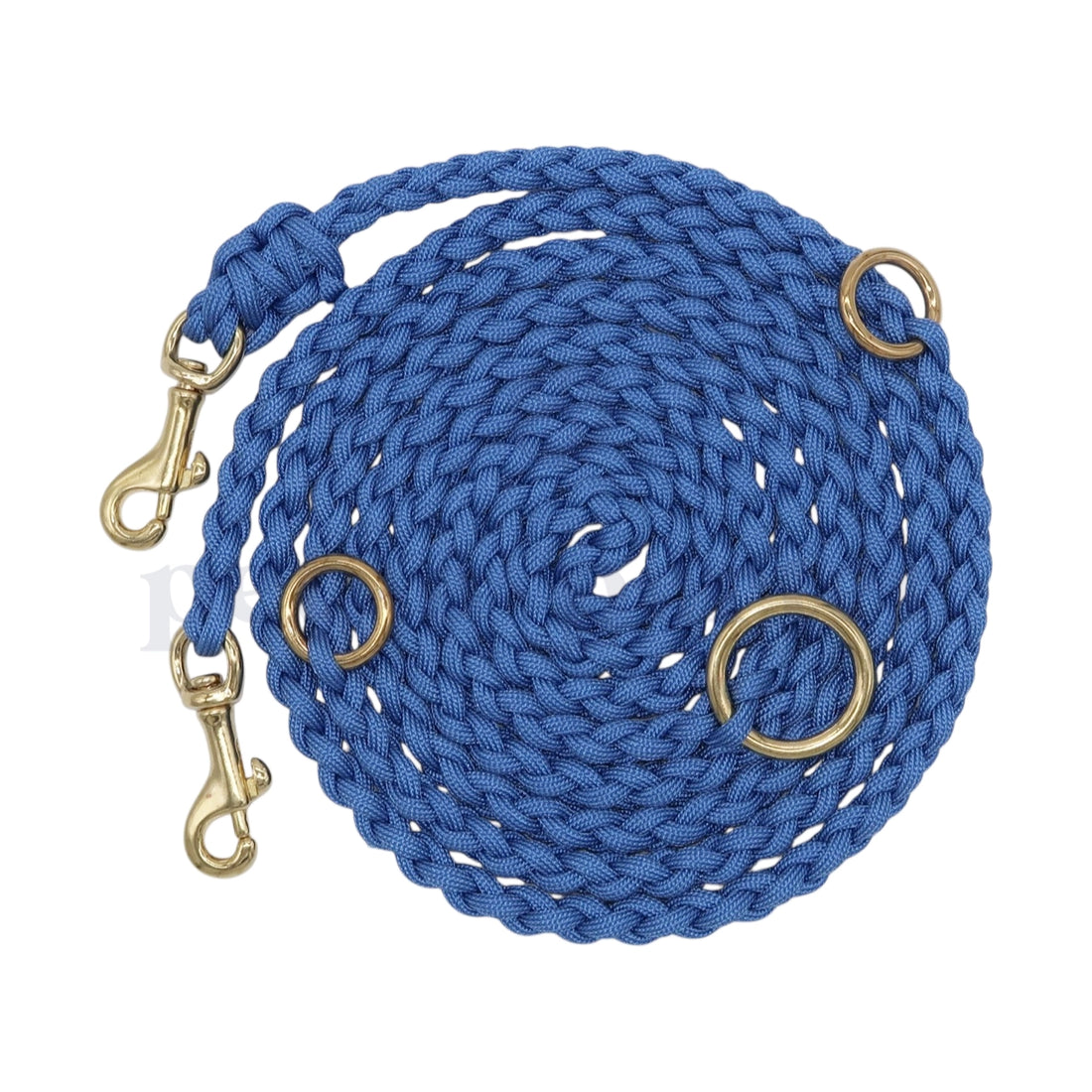 Adjustable Paracord Leash - Bleu Jean