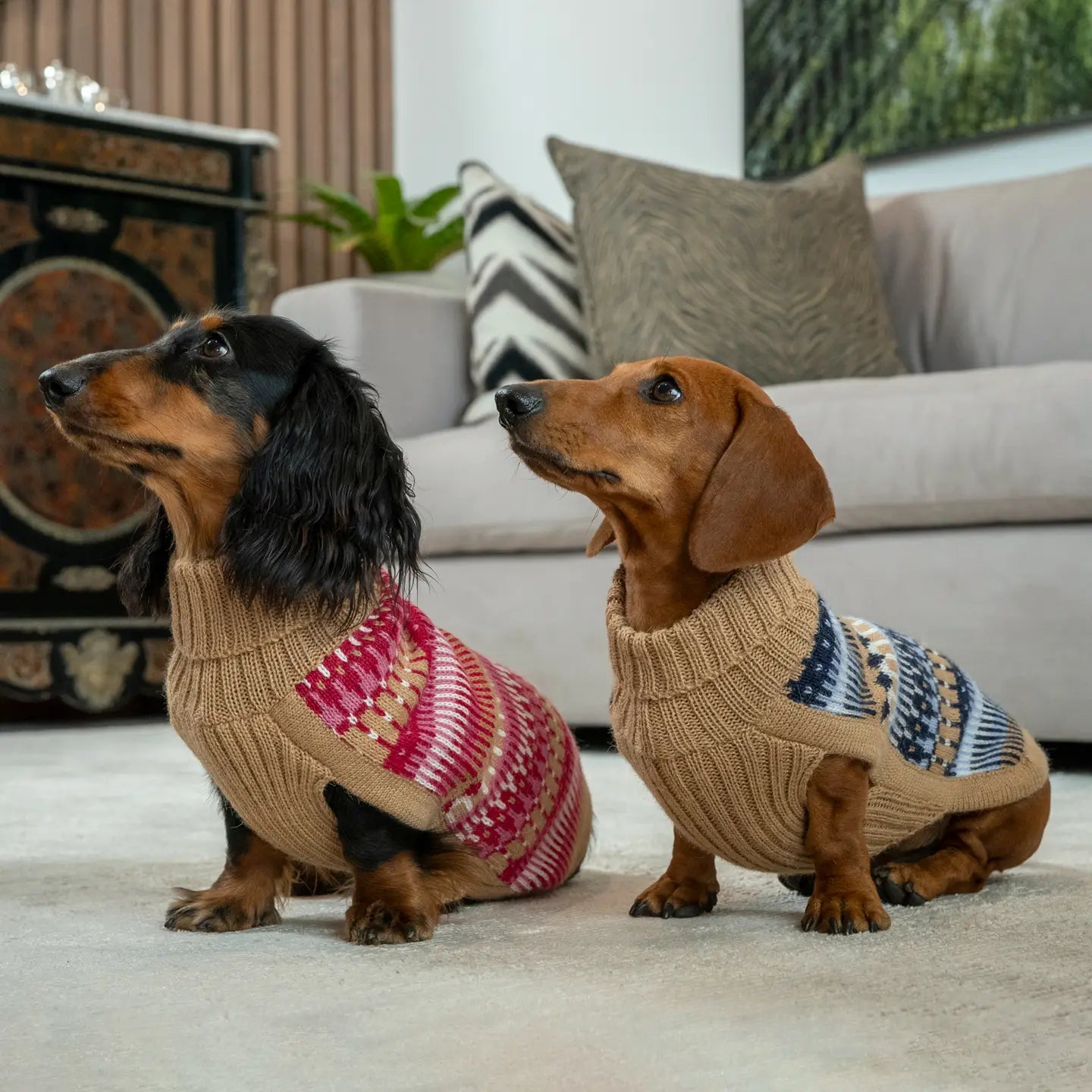 Ice Magic Cherry Alpaca Sweater