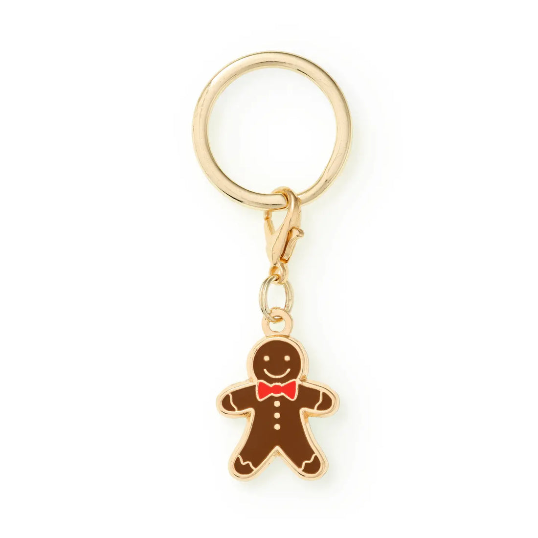 Gingerbread Man Collar Charm