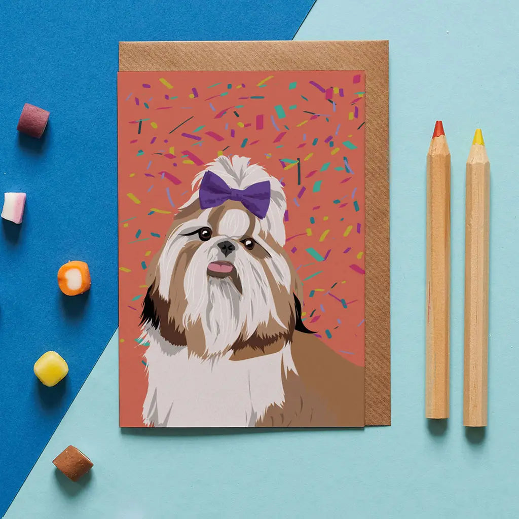 Princess the Shih Tzu Card