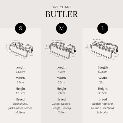 Butler Raised Bowl Standard - Beige
