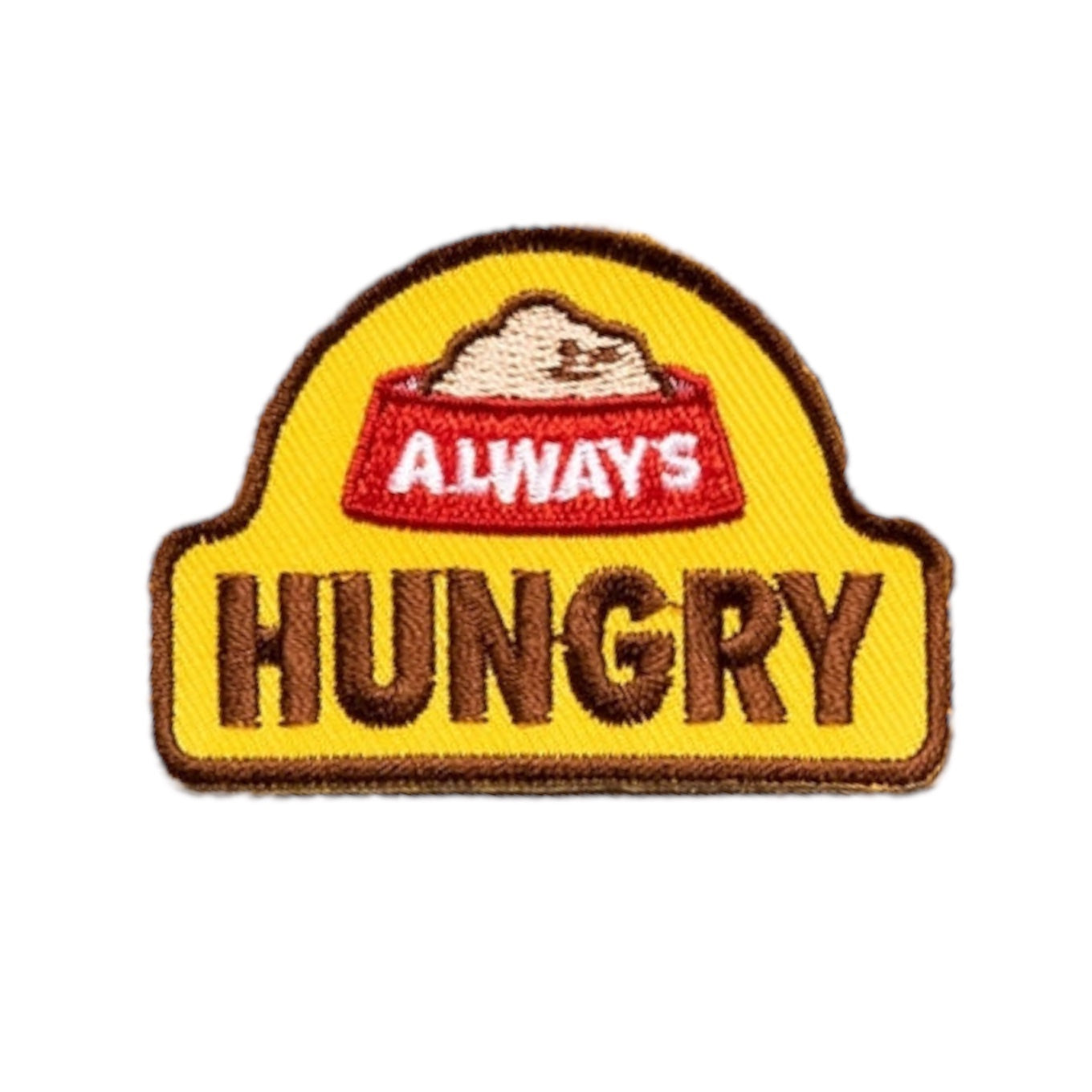 Altijd honger Badge