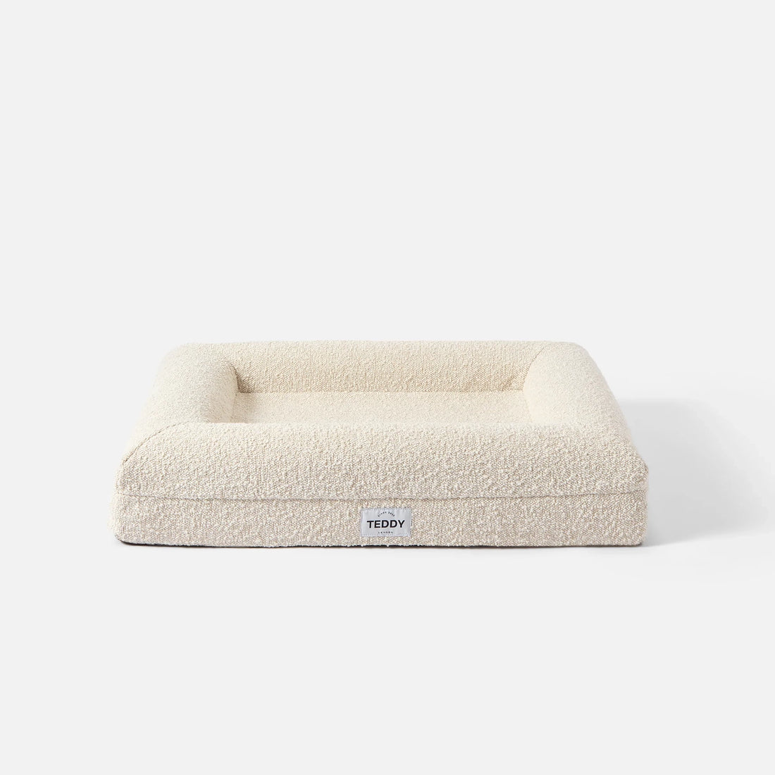 Boucle Bed - Wit